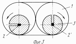 Inertial Dispositif de propulsion pour véhicules. Fédération de Russie Patent RU2066398