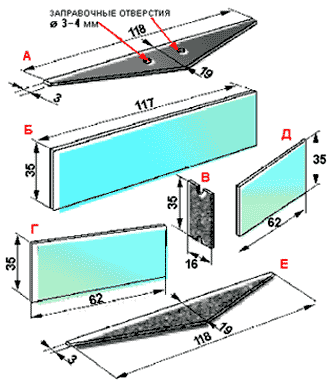 SEQUENCE DE lunettes stéréo DE MONTAGE